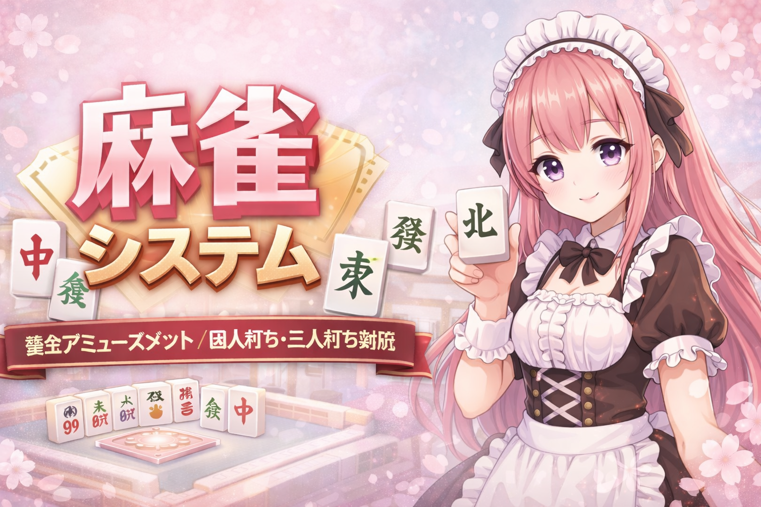 ポ・トロ麻雀 キービジュアル