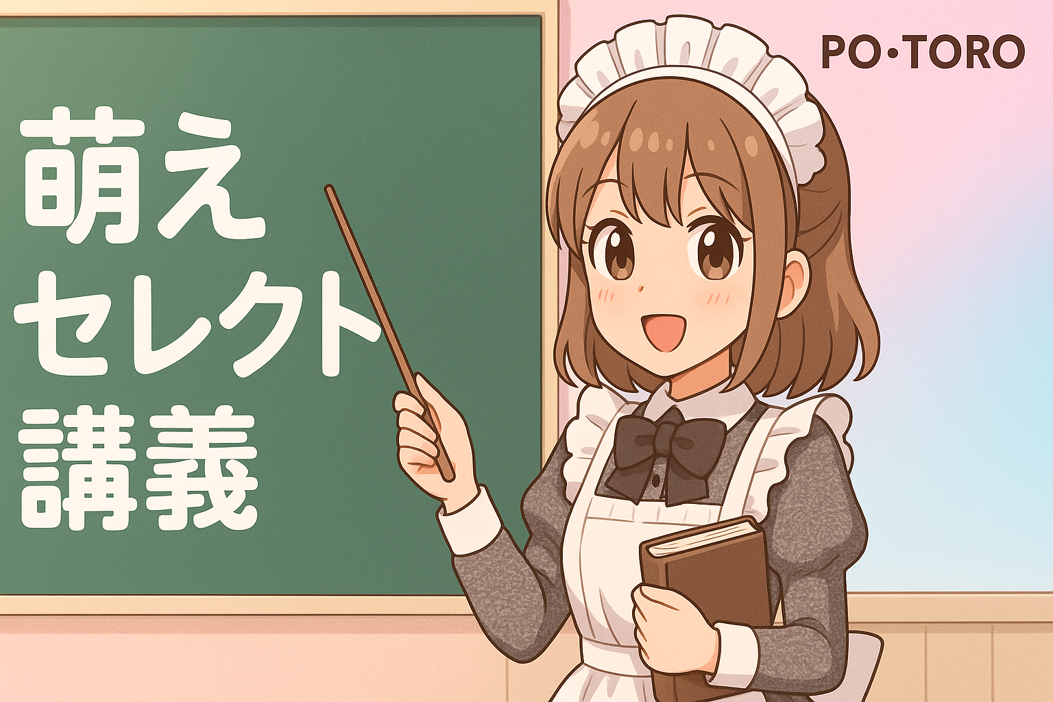 萌えセレクト講義 キービジュアル