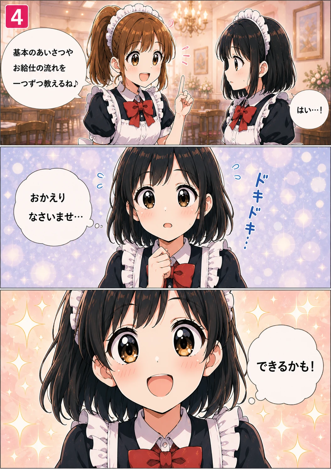 4ページ目：挨拶の練習